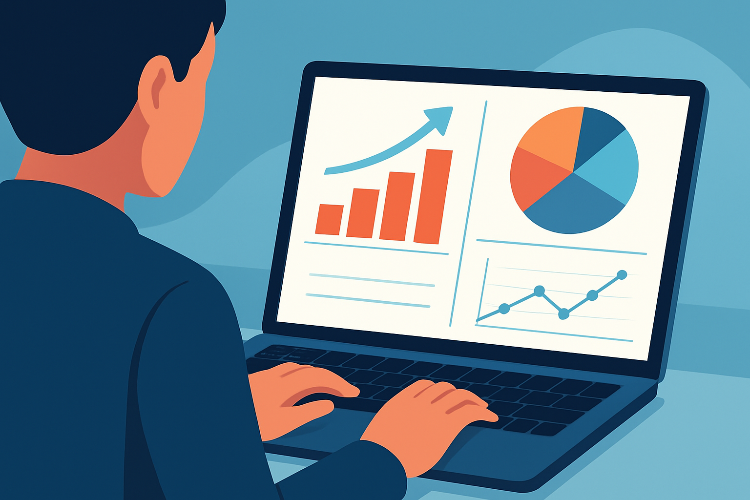 Analyzing data for D2C AI trends