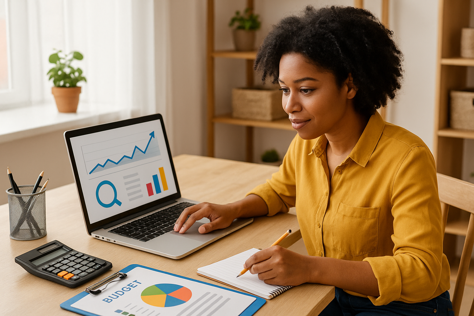 Entrepreneur enhancing website for SEO