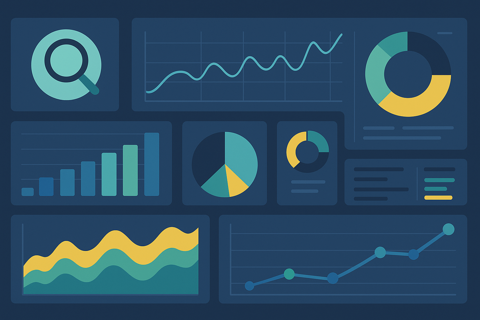 In-depth SEO metrics dashboard analysis