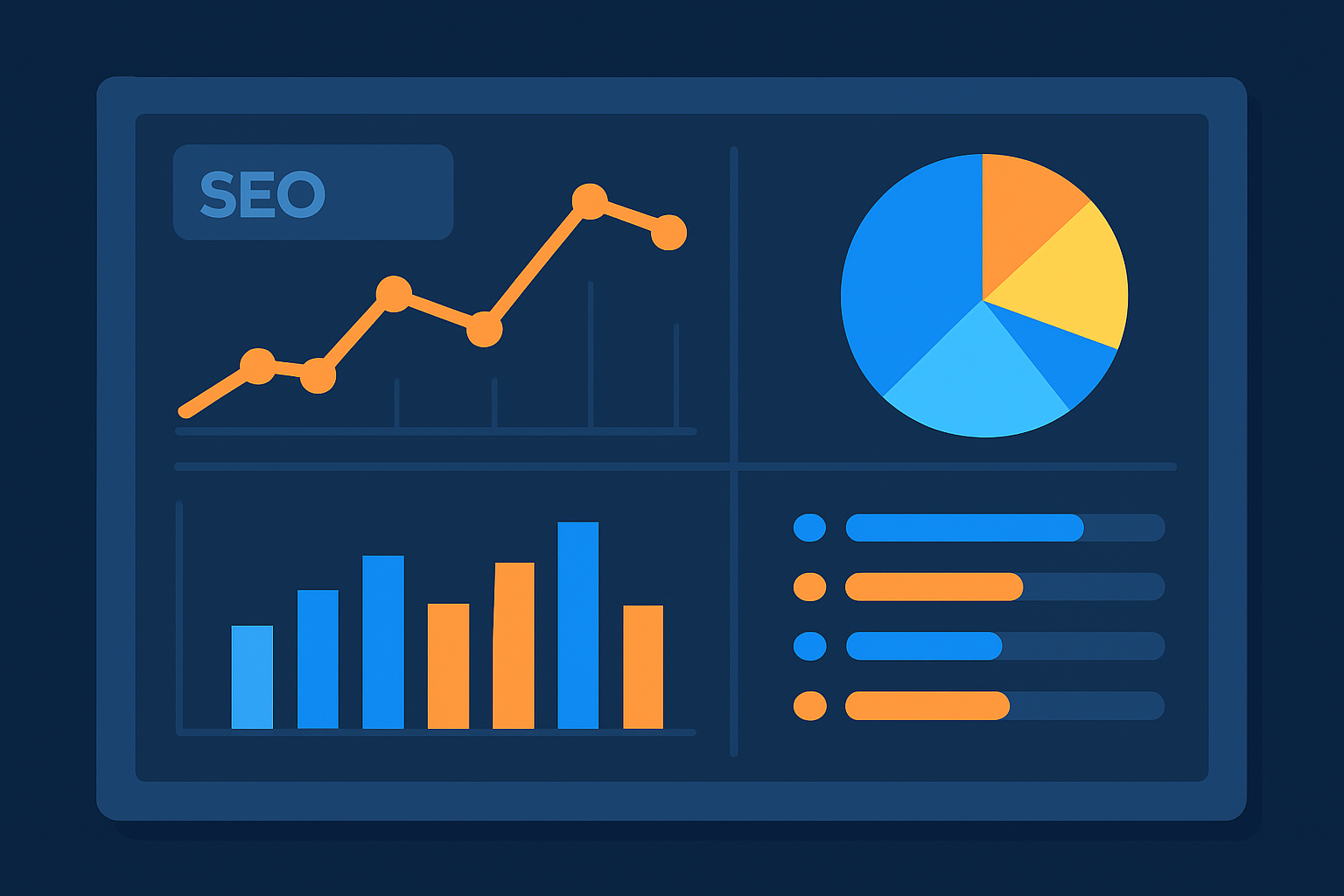 SEO analytics dashboard insights