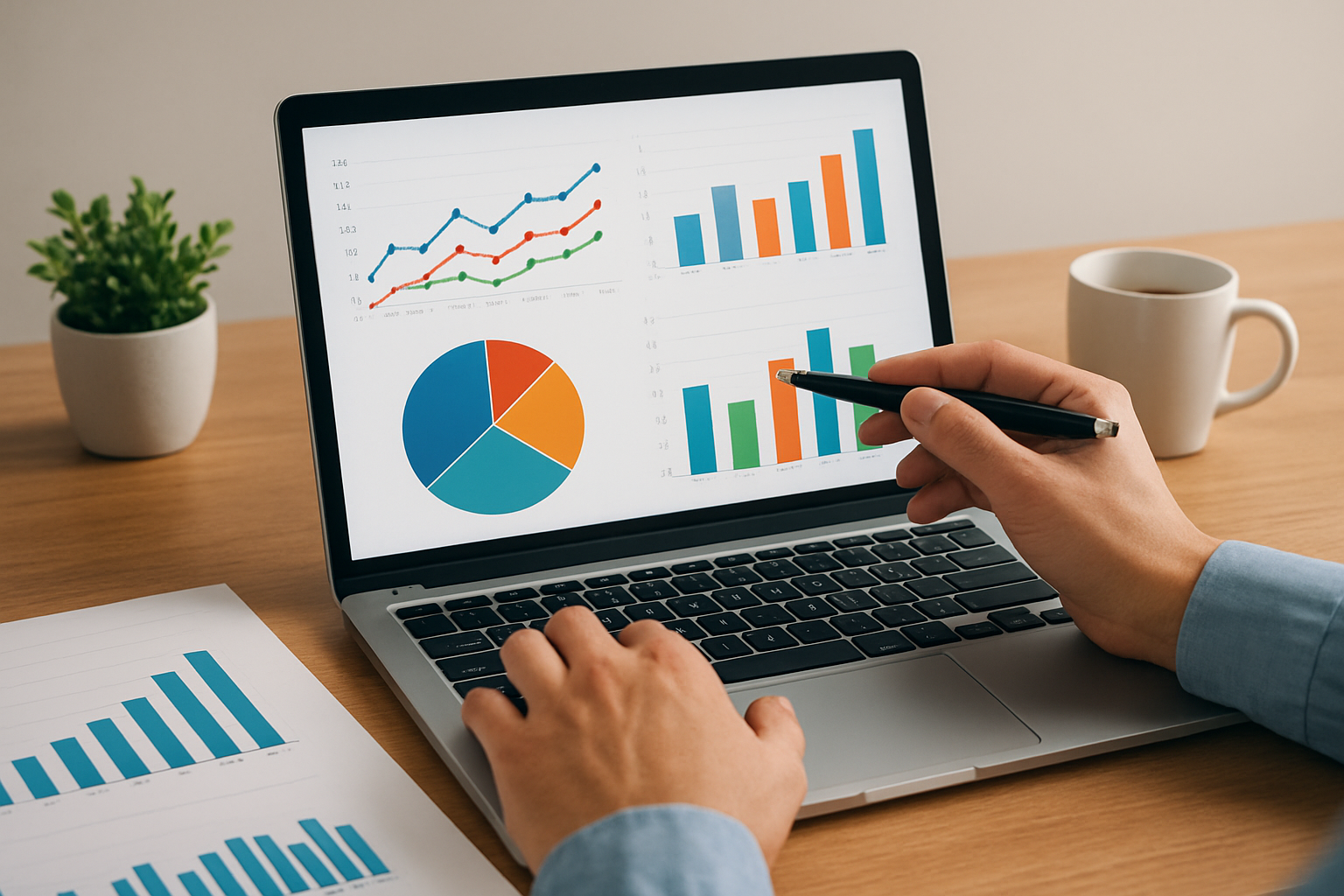 Analyzing SEO metrics for success