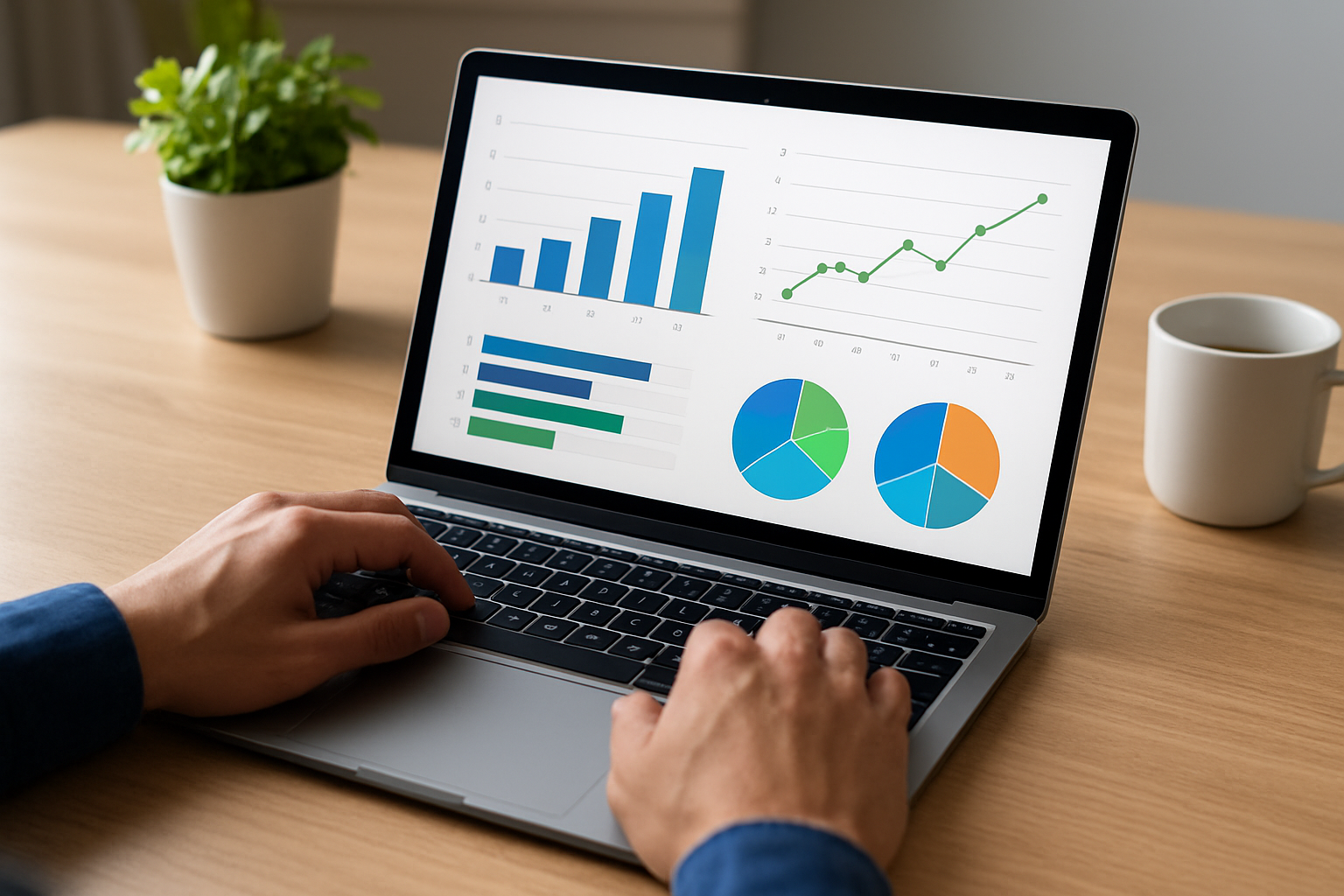 SEO Expert Reviewing Performance Metrics